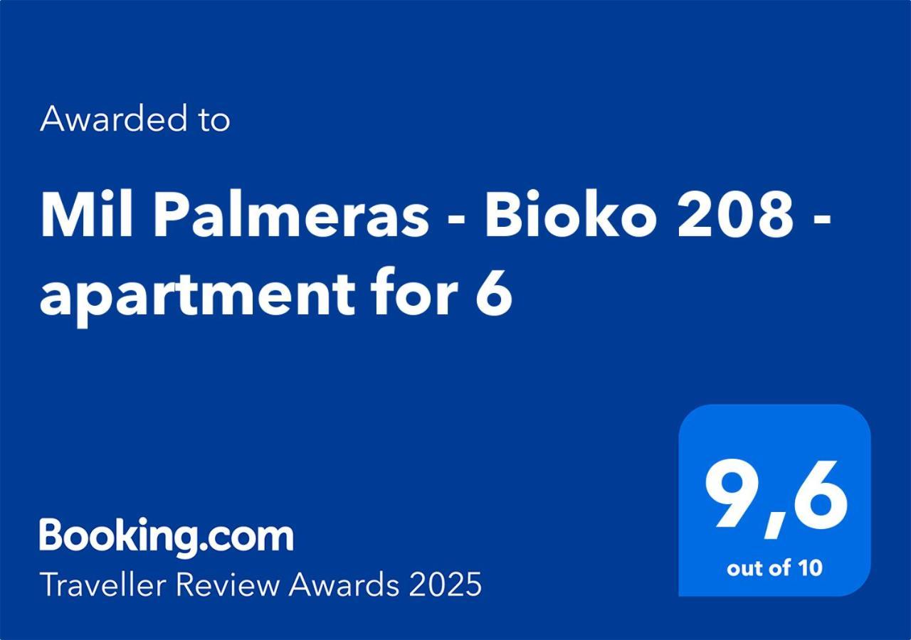 Mil Palmeras - Bioko 208 - Apartment For 6 بيلار ذي لا أوراذاذا المظهر الخارجي الصورة